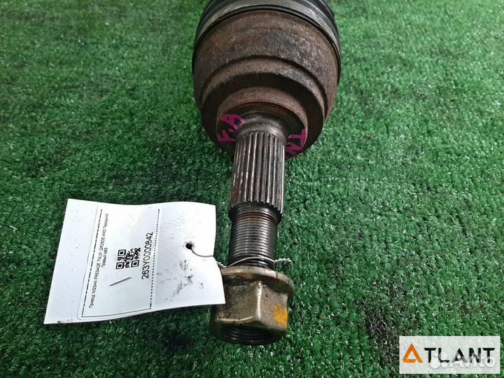 Привод передний правый nissan presage