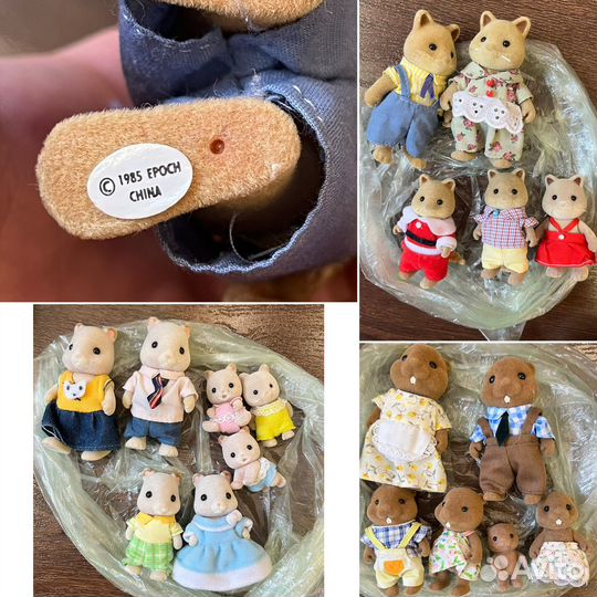 Sylvanian families звери