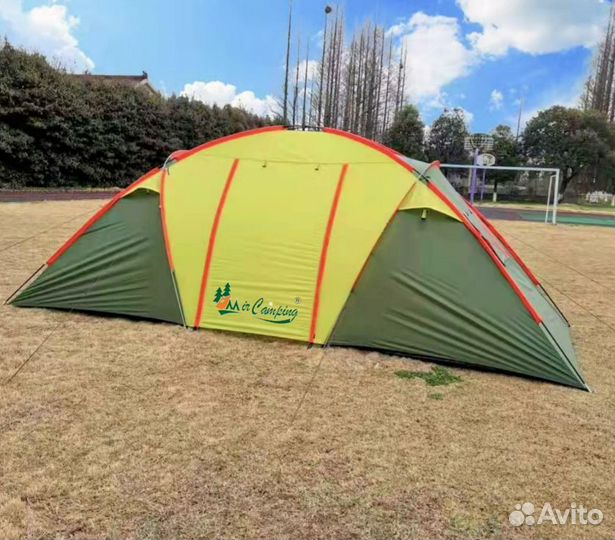 Палатка кемпингов 6 местная с тамбуром
