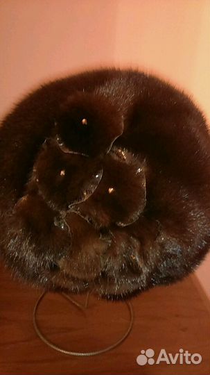 Норковый берет