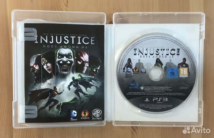 Игра Injustice Gods Among Us для ps 3