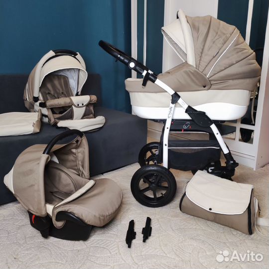 Коляска Verdi Zippy eco 3 в 1 в идеальном сост