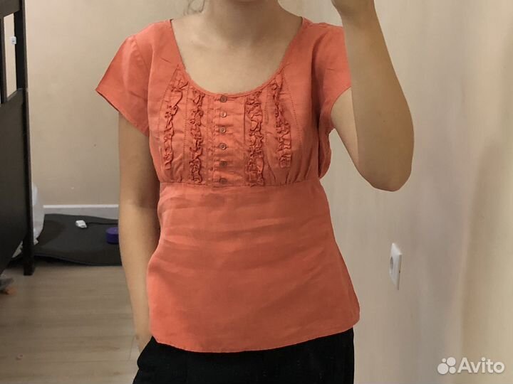 Футболка из льна