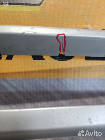 Накладка Молдинг перед бампера Renault koleos