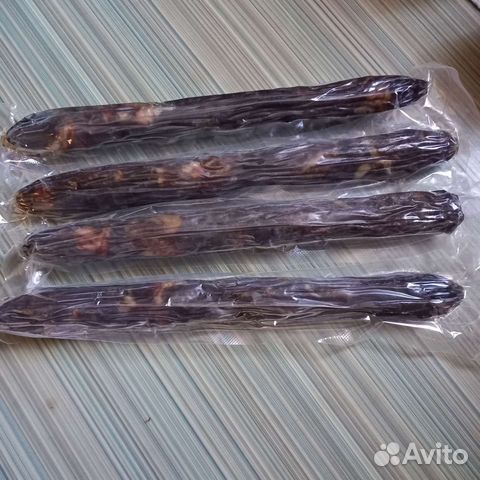 Конская колбаса казы,сыровяленая