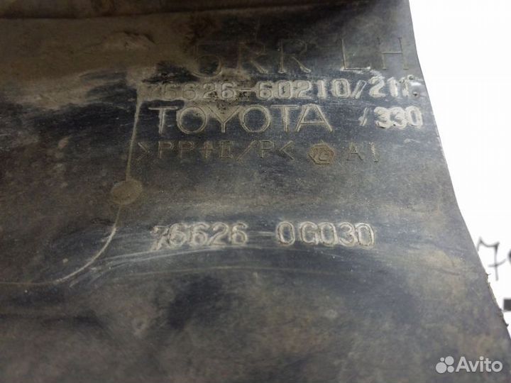 Брызговик задний левый Toyota Land Cruiser Prado 1