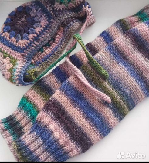 Чепчик кроше(бабушкин квадрат)