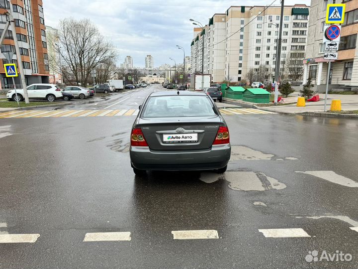 Toyota Corolla 1.6 AT, 2006, 199 000 км