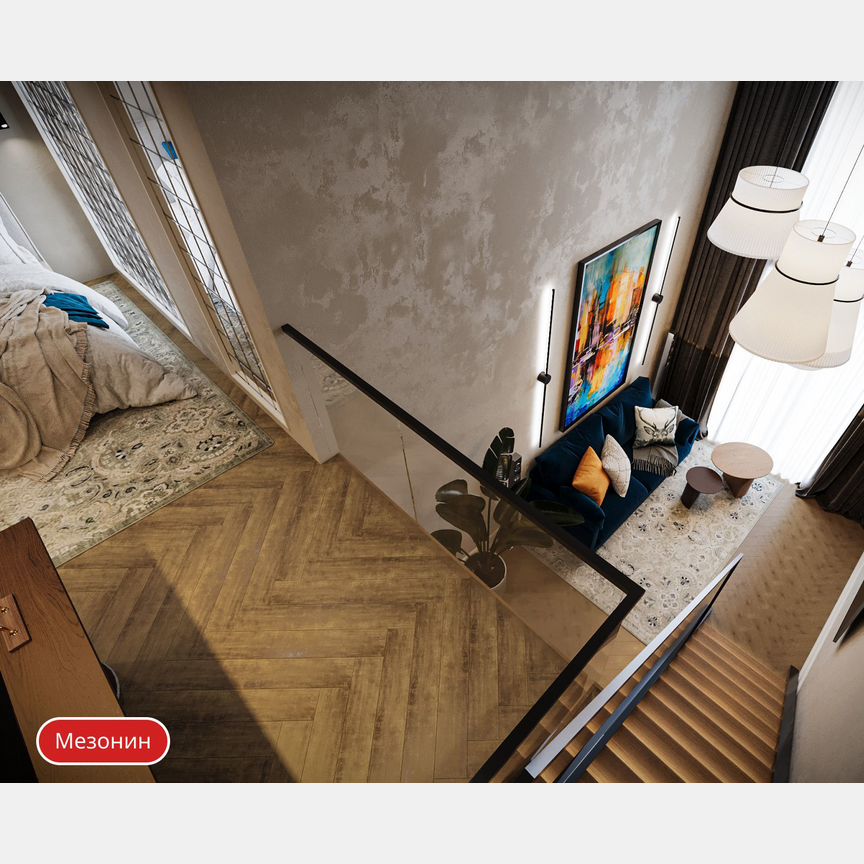 2-к. квартира, 54,6 м², 1/9 эт.