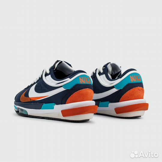 Кроссовки Nike Cortez 4.0 x Sacai Blue