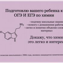 Репетитор по химии ОГЭ и ЕГЭ