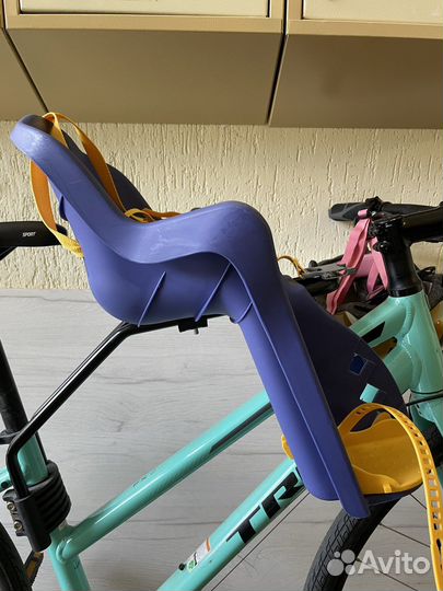 Велокресло деткое (на раму) переднее