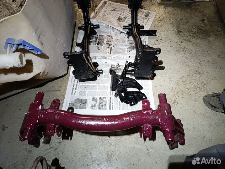 Передняя балка niva 2121