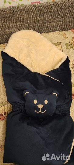 Новый конверт одеяло на выписку, в коляску