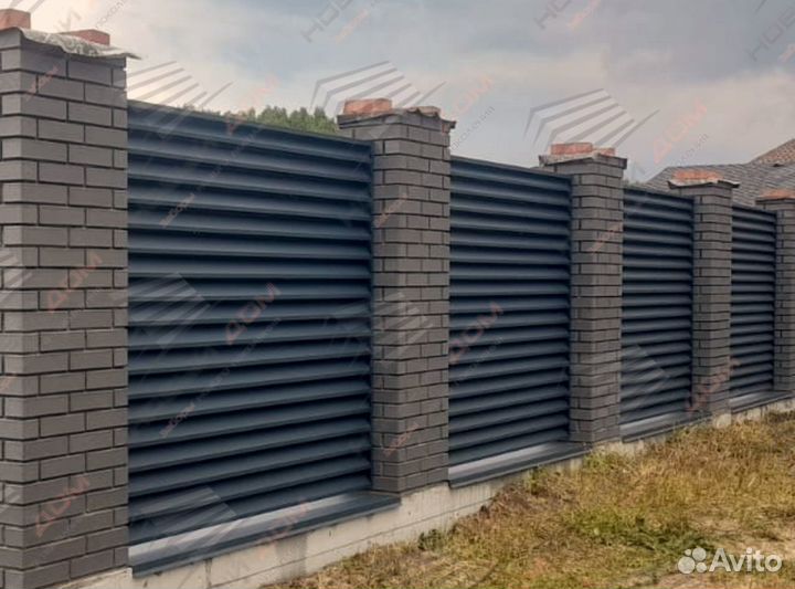 Забор жалюзи