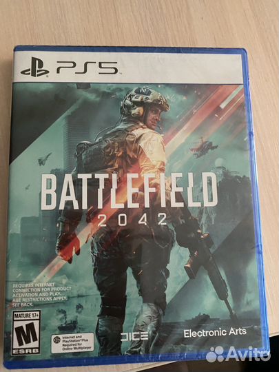 Battlefield 2042 PS5 в упаковке
