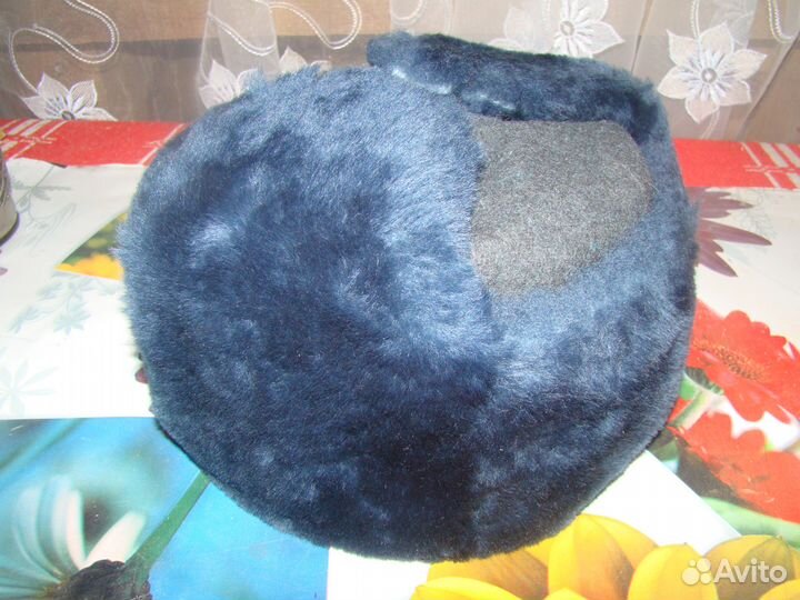 Шапка российского полицейского зимняя