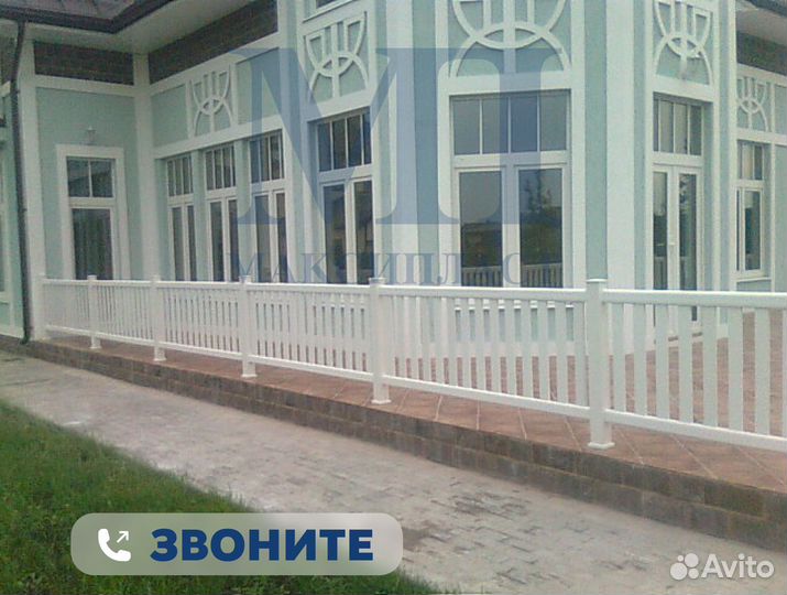 Заборы и ограждения из пвх пластика