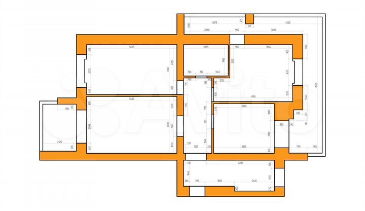 3-к. квартира, 118 м², 10/10 эт.