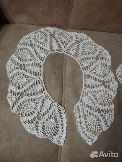 Воротнички кружевные