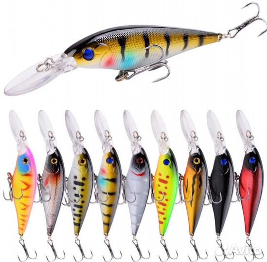 Воблеры,кренки,попперы для рыбалки