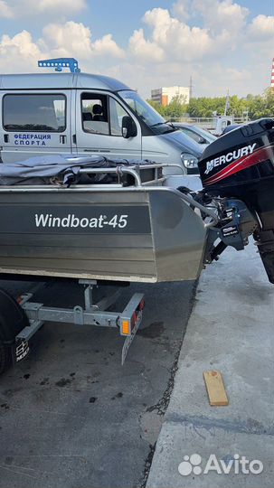 Мотолодка Windboat-45