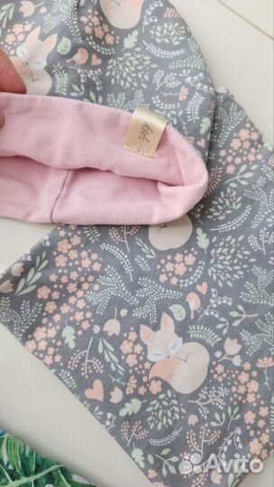 Комплект шапка и снуд 3-5 лет на девочку