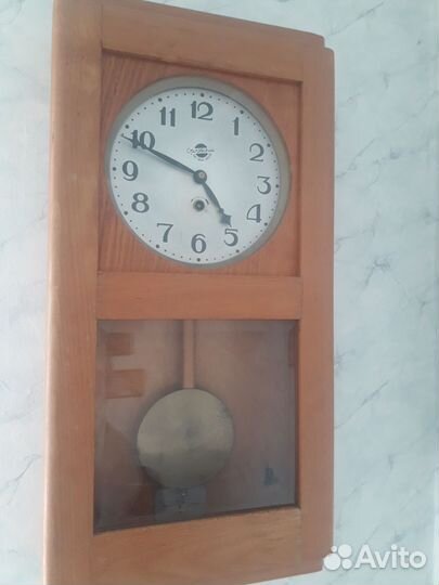 Часы настенные СССР очз