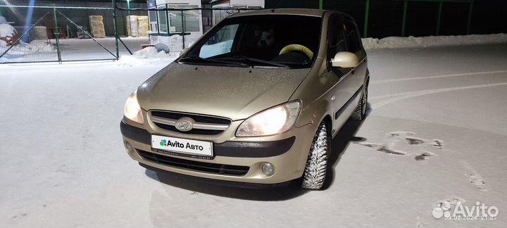 Hyundai Getz 1.4 AT, 2006, 188 000 км