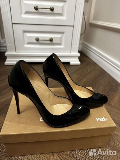 Туфли christian louboutin р 36,5