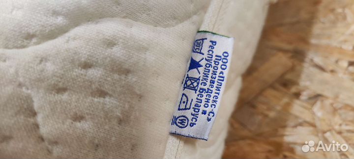 Матрас для детской кроватки 1200*600мм в