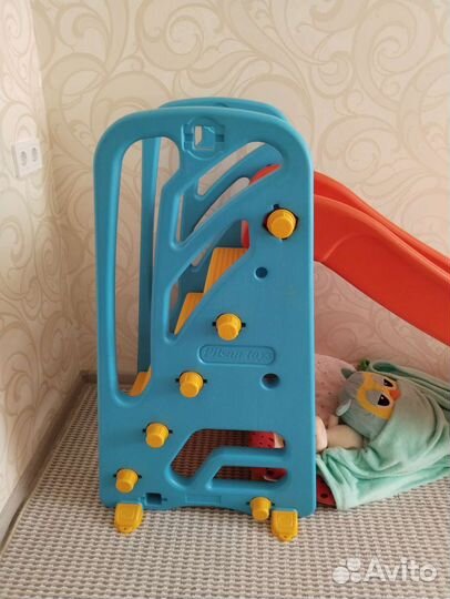 Детская горка пластиковая