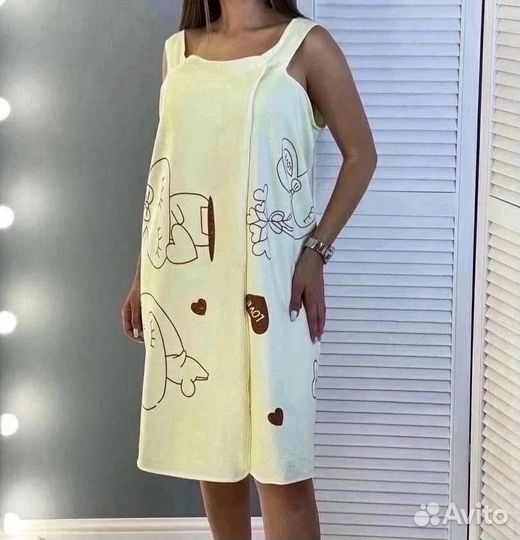 Полотенце-халат 44-54