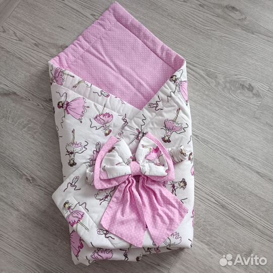 Детское одеяло, конверт на выписку