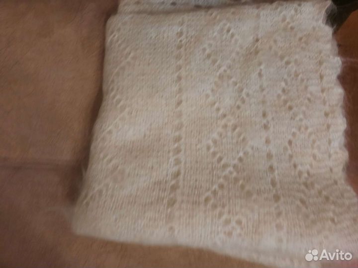 Платок шаль пух ангора