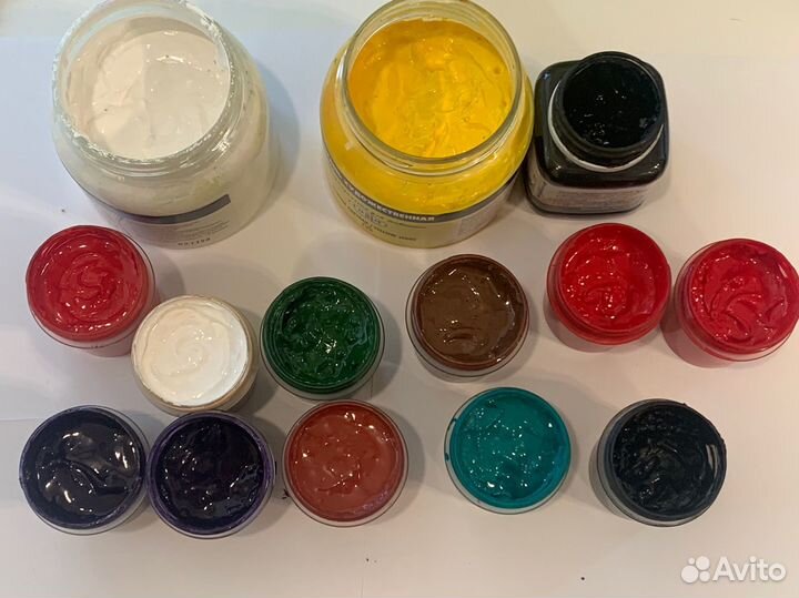 Гуашь художественная