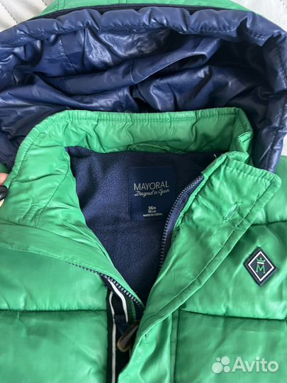 Куртка весенняя на мальчика Mayoral