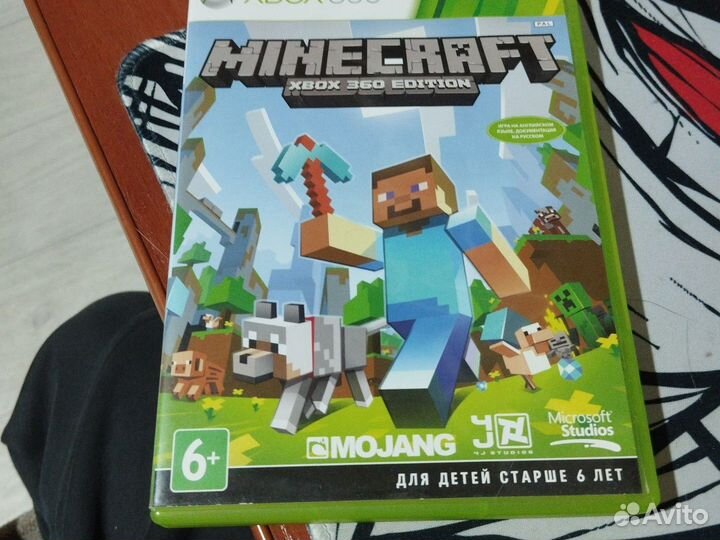 Диск от Xbox 360 Minecraft