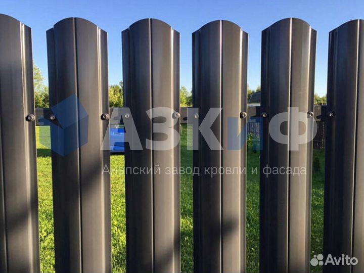 Штакетник металлический от изготовителя