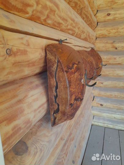 Вешалка настенная лофт