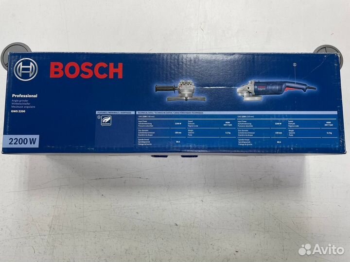 Угловая шлифовальная машина Bosch GWS 2200 Profess