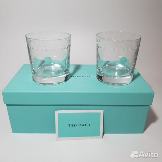 Стаканы бокалы для виски Tiffany & Co