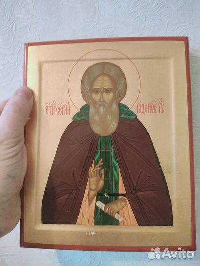 Икона Сергей Радонежский