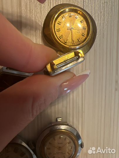 Позолоченные часы СССР