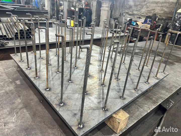 Фундаментные болты, анкерные группы