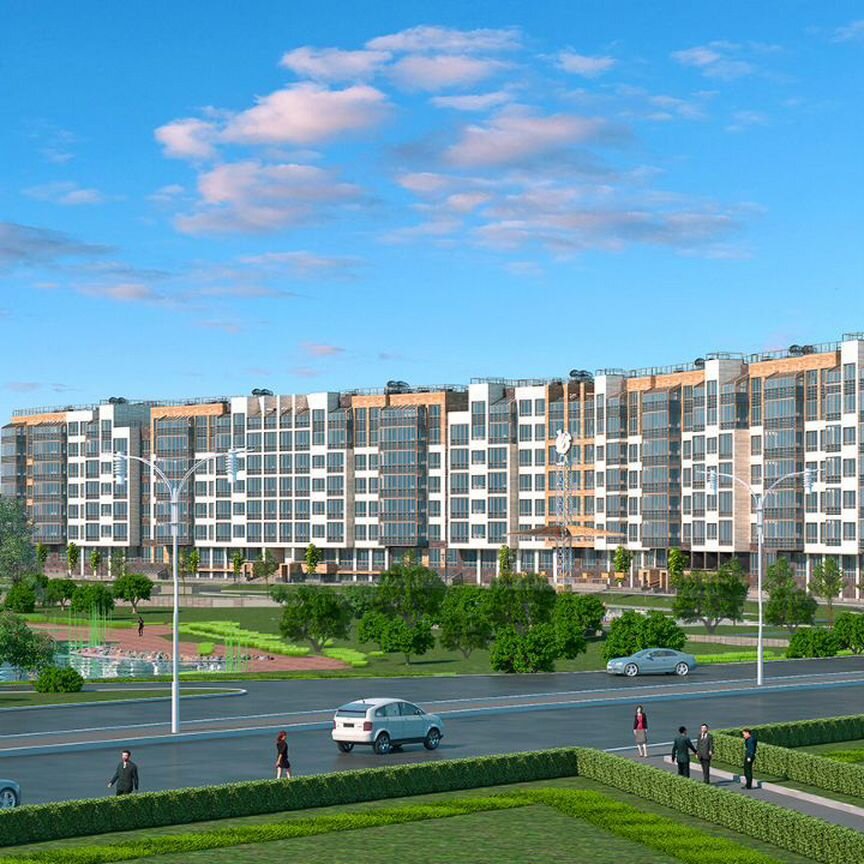 3-к. квартира, 87,8 м², 5/7 эт.