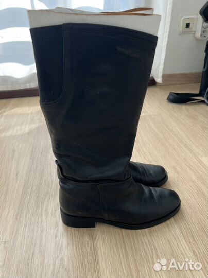 Сапоги Zara кожа