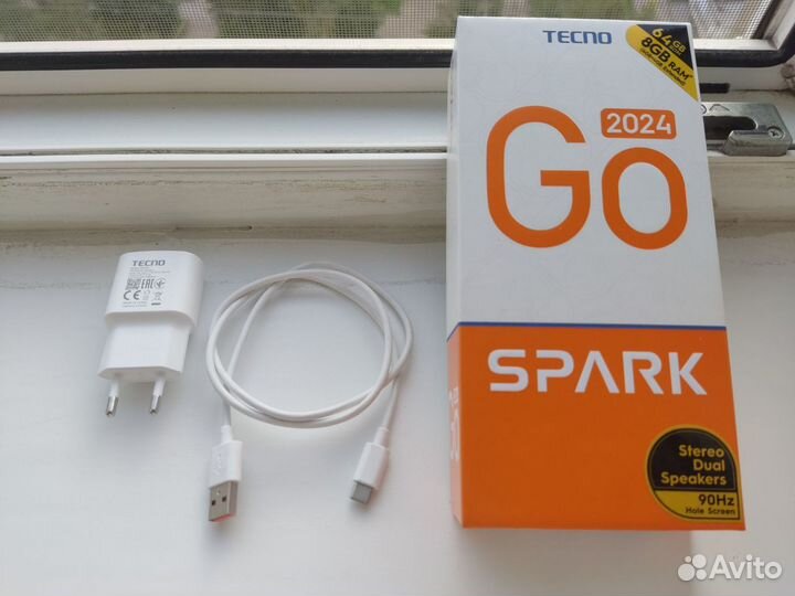 TECNO Spark Go 2024, 4/64 ГБ