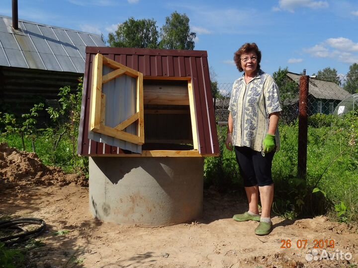 Домики для колодцев
