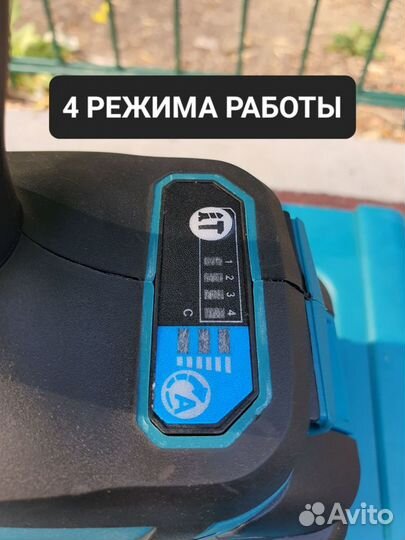 Гайковерт аккумуляторный makita 800н.м